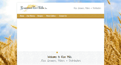 Desktop Screenshot of bmtricemills.com